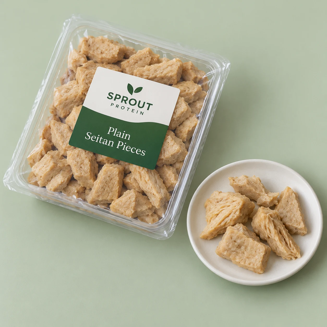 Plain Seitan Pieces